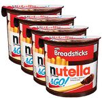 Nutella & Go with Breadsticks, 4 Pack, 4 x 52 g