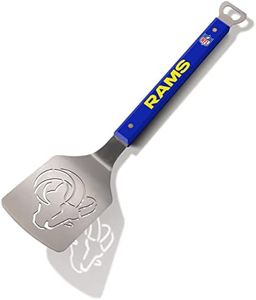 YouTheFan NFL Los Angeles Rams Spirit Series Sportula Stainless Steel Grilling Spatula , 18 1/2" x 4"