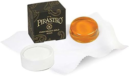 Pirastro Eva-3173 Violin Rosin Evah Pirazzi Gold, Handcrafted Quality for Professional and Student Violin Players, Premium Rosin Made with Natural Resin for Musicians