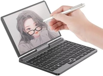 Tuofudun 8 pollici Portatile Mini Laptop InteI N100, 12GB DDR5 1TB SSD, 2 in 1 Computer Portatile, Tablet PC Win 11 Pro, Schermo Touch con Penna Stilo, WiFi6/Camera/Carica PD