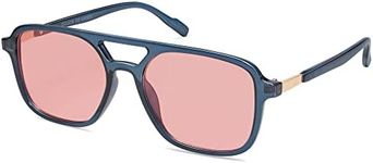 SOJOS Retro Aviator Sunglasses for 