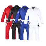 Fuji Hajime SuperLite Brazilian Jiu Jitsu Uniform BJJ Gi - White A3