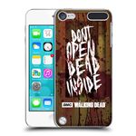 Head Case Designs Officially Licensed AMC The Walking Dead Do Not Open Typography Hard Back Case Compatible With Apple iPod Touch 5G 5th Gen