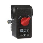 Condor USA, INC Air Compressor Pressure Switch; Range: 40 to 175 psi, Port Type: (4) Port, 1/4" FNPT