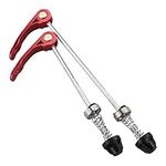 ZCYKJ Wheel Hub Front and Rear Skewers Quick Release Clip Bolt Lever Bike Quick Release Axle Bicycle Wheel Hub Front and Rear Skewers Clip Bolt Lever for Road Mountain Bicycle MTB