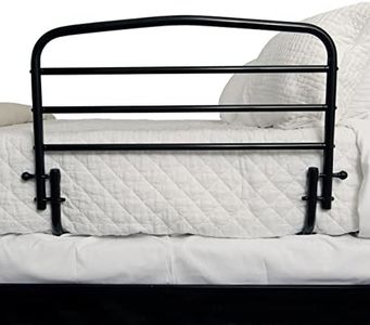 Stander 30” Safety Bed Rail, Adjustable Bed Rail for Elderly Adults, Bed Safety Rail