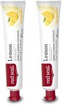 Red Seal Herbal & Mineral Lemon Toothpaste - Flavored Toothpaste with a Non Mint Taste - Vegan Friendly, Cruelty Free, No Artificial Colors or Flavors, NATRUE Certified Natural, SLS Free, 3.53 oz (2)