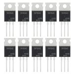 ALLECIN IRF9540 IRF9540N IRF9540NPBF MOSFET Transistors Power Semiconductor Products 100V 23A P-Channel Mosfets Transistor 100 Volt 23 Amp TO-220 Pack of 10