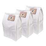 OVO Central Vacuum Triple Layer Disposable Filtration Bags, 12L /3.2Gal, for OVO-700/630/550-18B/18V/25H, NADAIR-700/600AL-22