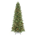 Puleo International Artificial Christmas Tree, Green