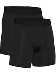 Under Armour Men Tech Mesh 6in 2 Pack, Quick-drying and breathable sports underwear, comfortable men's underwear for hot weather, XL