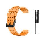 LICHIFIT Silicone Watch Band Wrist Strap for Garmin Approach S20 / S5 / S6 Forerunner Watch Bracelet Belt with Tool