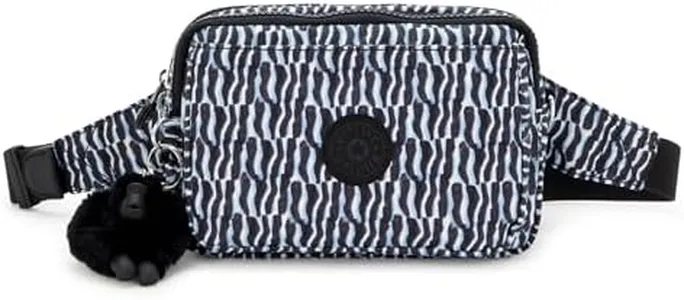 Kipling Women's Abanu Multi Crossbody Bag, Lightweight, Adjustable Waist Pack with Multi-Compartment Zip Pockets