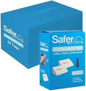 Safer Brand Clothes Moth Traps - 24 Total Traps