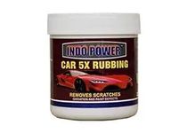 INDOPOWER Car Body 5X Rubbing Scratch Remover from Car N Bike | Advanced Formula Rubbing Compound (250 Gm)