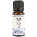 Nikura | Musk (African) Fragrance Oil - 10ml | Perfect for Soap Making, Candle Making, Wax Melts, Diffuser | Great for use in Bath Bombs, Perfume Oil, Perfume Scents | Vegan & UK Made