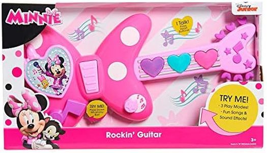 Minnie Bow-Tique Rockin' Guitar, Officially Licensed Kids Toys for Ages 3 Up by Just Play