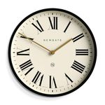 NEWGATE® Large 17" Silent Wall Clock, The 'Universal' with Roman Numeral Dial 43 x 43 x 7.5cm