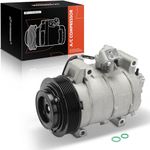 A-Premium Air Conditioner AC Compressor with Clutch Compatible with Honda Accord 2013 2014 2015 2016 2017 2.4L, Replace# 5513126