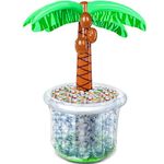 JOYIN 60" Inflatable Palm Tree Cooler, Theme Beach Party Decor, Party Supplies for Pool Party and Beach Party