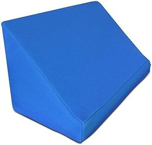 Bed Block - Foam Blanket Lifter, Foot Wedge to Keep Blankets and Sheets Off Feet (16 x 9.5 x 8.5), Royal Blue