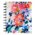 Happy Planner Disc-Bound 12-Month Academic Planner, July 2024–June 2025 Daily and Monthly Planner, Big Size, Teacher Layout, Delightful Garden, 72 Pages, 2 Sticker Sheets, 21.59 x 27.94 cm