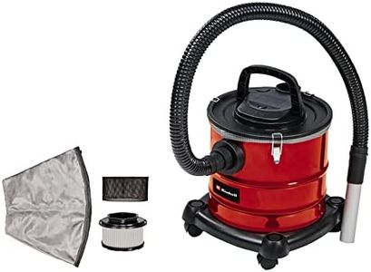 Einhell Ash Vacuum Cleaner TC-AV 1720 DW (1250 W, Suction Power 175 mbar, Includes Fine Dust Prefilter, 20 L, Suction Hose and Aluminium Suction Tube)