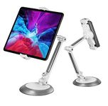 SIDRUM RN-2 Tabletop 360 Degree Rotating Multi Angle Adjustable Phone and Tablet Stand | Perfect for Office,Home,Watching Movie,Drawing,Live Streaming