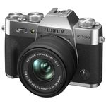 Fujifilm X-T30 II Mirrorless Camera Body, with Silver X-T30 II XC15-45mm Kit Silver Lens Kit