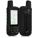 kwmobile Case Compatible with Garmin GPSMAP 66s / 66st - GPS Handset Navigation System Soft Silicone Skin Protective Cover - Black