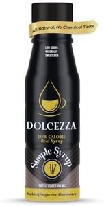 All Natural Low‑Calorie Simple Syrup for Coffee, Mixed Drinks, Baking, Oats, Low Sugar, keto friendly, No Stevia, No Artificial Sweeteners, No Aftertaste. Only Allulose, Cane Sugar, and Monkfruit. 12 oz