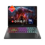 HP Omen Transcend,Built-in Ai,Intel Core Ultra 7 155H,8Gb RTX 4060 Gpu,14-Inch (35.6 Cm),2.8K,OLED,48-120Hz,500 Nits,16Gb Lpddr5X,1Tb Ssd,RGB Backlit Kb,(Mso,Black,1.63 Kg),Fb0007Tx-Windows 11 Home