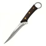 zunsy Professional 5.7 Inch Hand Forged Knife, Meat Cleaver Knife, Full Tang Butcher Knife, Stainless Steel Kitchen Knife, Slicing Fillet Knife with Wood Handle(Pack of 1)