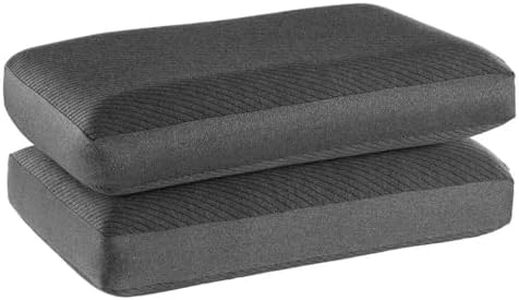 Wakefit Memory Foam Pillow | 1 Year Warranty | Orthopedic Pillows for Neck Pain, Pillow Memory Foam, Memory Pillow for Sleeping, Memory Foam Pillows (21 x 15 x 5 Inch, Set of 2 - Dark Grey)