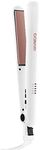 Conair Double Ceramic Flat Iron, 1 Inch, White/Rose Gold