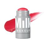 Milk Makeup Lip + Cheek, Flip (True Red) - 0.21 fl oz - Cream Blush & Lip Colour - Buildable & Blendable - 1,000+ Swipes Per Stick - Non-Comedogenic - Vegan, Cruelty Free