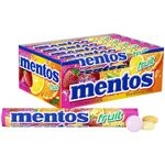 Mentos Chewy Fruit Candy Roll - Pack of 20 - 37g
