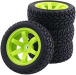 KEEDA 75mm Rubber Tyres and Wheels 