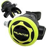 Scuba Choice Scuba Diving Palantic AS206 Black/Yellow Second Stage Regulator Octopus