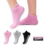 Culeotah Pilates Socks for Women Yo