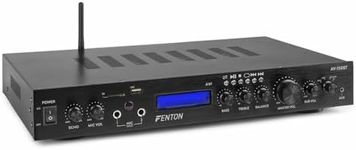 Fenton AV-150BT 5-Channel Home Audio Amplifier, Bluetooth Amplifier for HiFi Surround Sound System, 5.1 Cinema Receiver, Home Theatre Experience