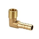 sourcing map Brass Barb Hose Fittin