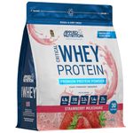 Applied Nutrition Critical Whey Protein Powder 900g - High Protein Powder, Protein Milkshake, Muscle Building Supplement with BCAAs & Glutamine (900g - 30 Servings) (Strawberry)