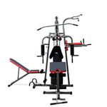 Life Line 3 Station Multi Gym Machine for Home HG 300 Home Gym Machine All in One with Adjustable Bench, Hip Flexor, Dipping |72kg Weight Stack Home Gym Equipment All in One | Free Home Installation