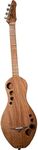 Jaromin Boondocker Dulcimer Guitar 4-String Diatonic Instrument Acoustic/Electric with Piezo Pickup - Mahogany