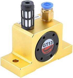 GT13 Industrial Turbine Vibrators, G 1/4" Pneumatic Turbine Vibrators, Golden Industrial Vibrator Free Muffler