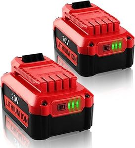 ANTRobut 2Pack 5.0Ah 20V Battery for Craftsman 20V Battery CMCB204-2 CMCB204 CMCB202-2 CMCB206 Replacement Craftsman V20 Battery