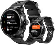 POPUX ANYMOVING M1 PRO Smart Watch for Men, 1.5" AMOLED Dual Band GPS Smart Watch with Offline Maps