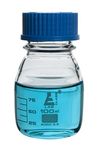 LABGLASS by EISCO - Reagent Bottle, 100 ml, Graduated, with GL 45 Screw Cap, Pack of 10