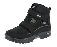 Lico Men's Ecuador V Snow Boot, Black Grey, 8 UK